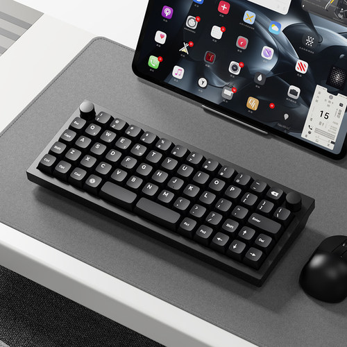 渴创2.4G三模普朗克配列机械键盘