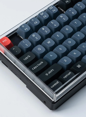 Keychron亚克力键盘防尘罩K8/Q5Pro/V1MAX防尘机械盖透明保护防水