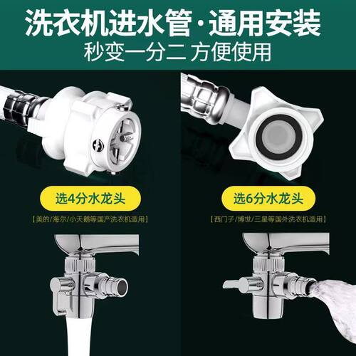 洗衣机水龙头自动止水阀水嘴转头