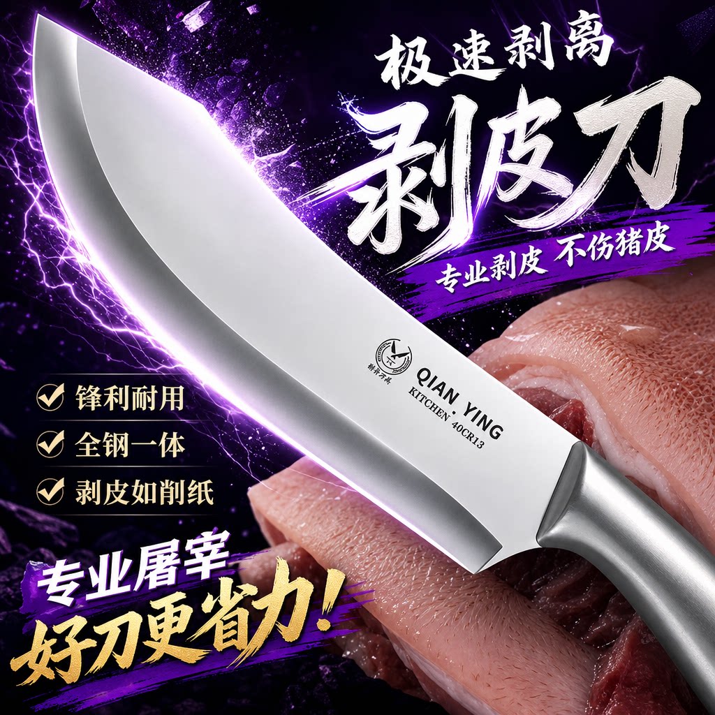 德国剔骨刀剥皮专用刀商用