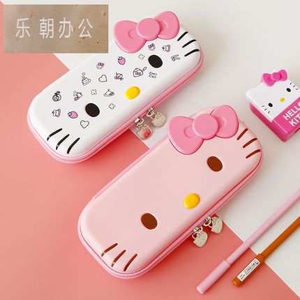 hellokitty文具盒女小学生可爱卡通笔袋大容量儿童幼儿园铅笔盒日系少女简约铅笔盒多功能网红笔盒