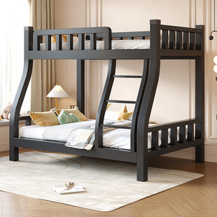上下铺双层床上下床小户型成人儿童高低床铁架床子母床两层公寓床