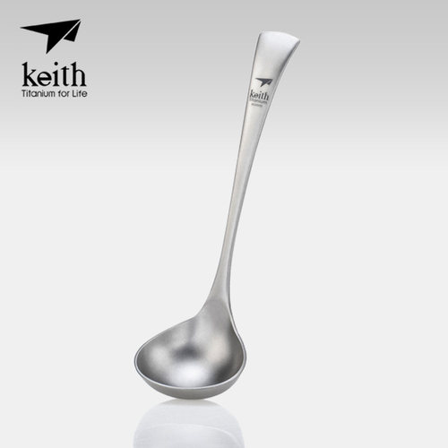 KEITH铠斯纯便携式家用加厚勺子