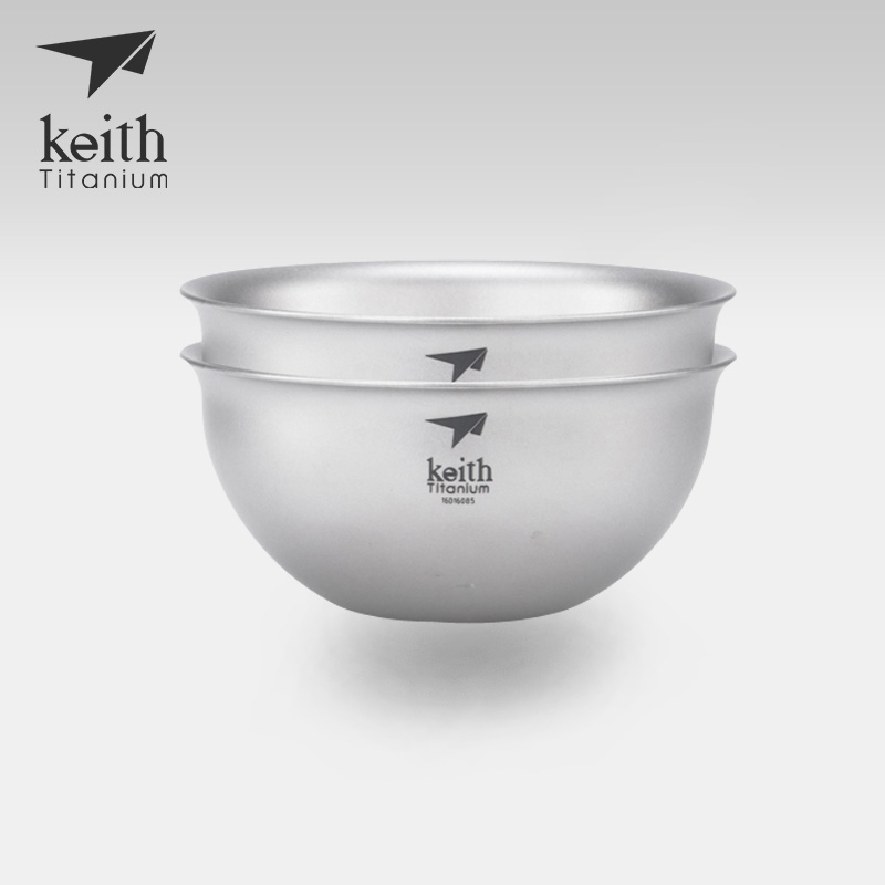 铠斯户外keith双层隔热茶杯
