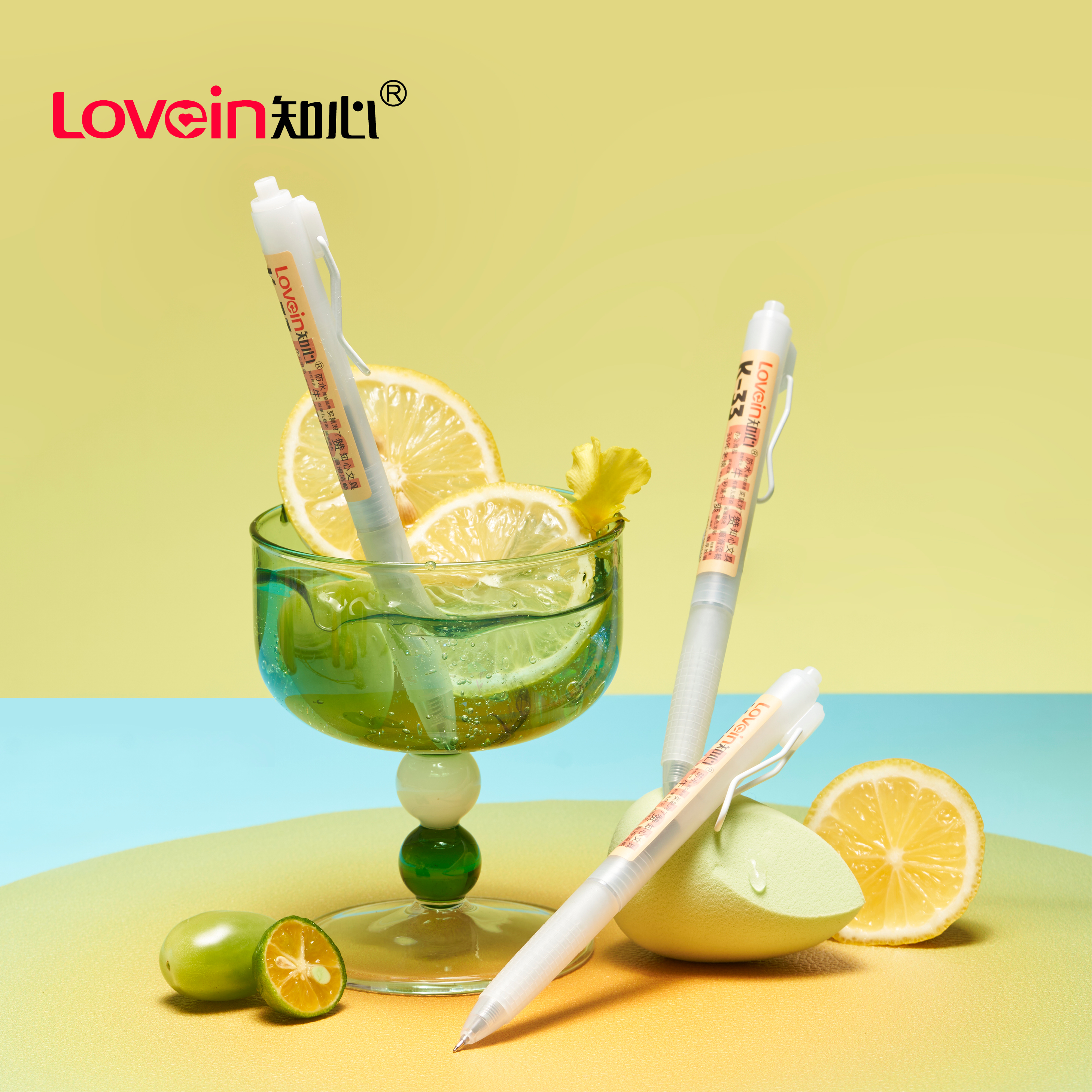 速干墨水耐摔不断墨书写顺滑中性笔