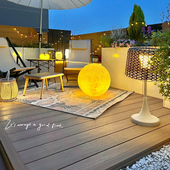 塑木地板户外露台防水地面天台室外阳台二代共挤庭院院子防腐木塑