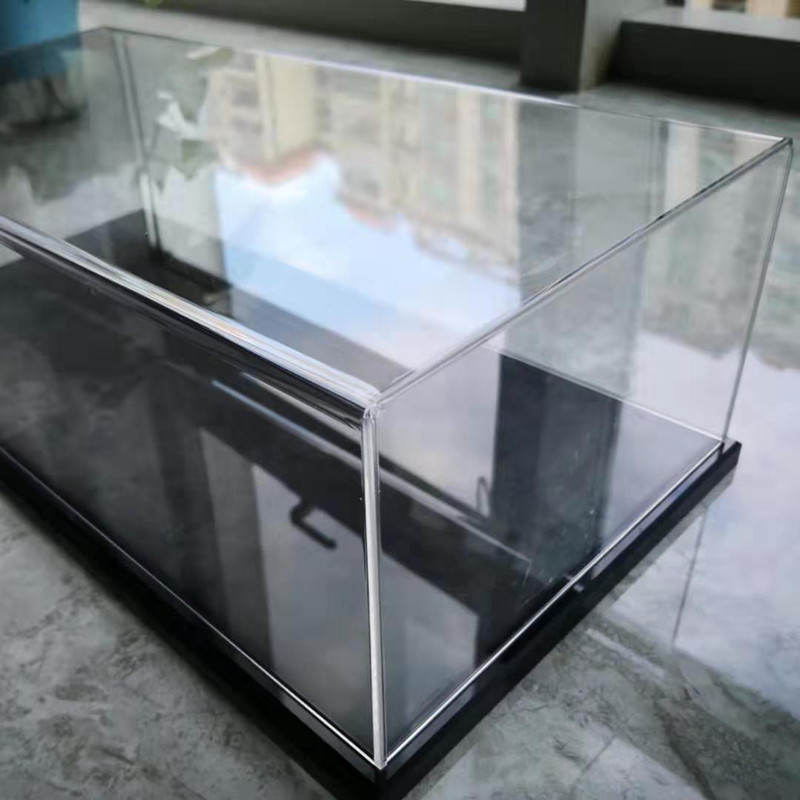 亚克力展示盒适用乐高42153雪佛兰科迈罗赛车积木防尘罩收纳盒子 - 实物图