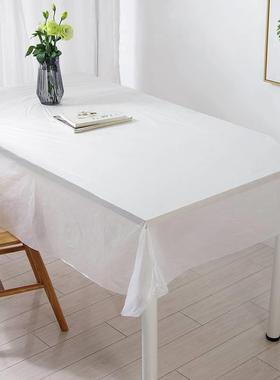 20pcs Disposable table cloth oilproof plastic tablecloth