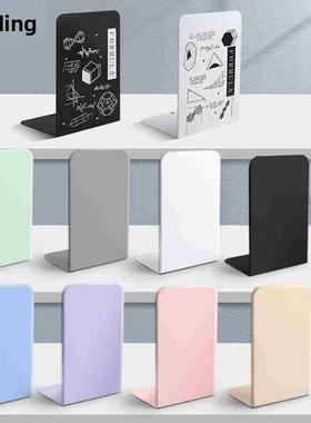 无品牌/Lconcise style bookends desktop metal book stand金属