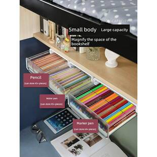 creative pen container desktop storage box stationery office