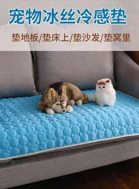 Summer Cooling Mats Blanket Ice Bed Pet Dog For Dogs Cats