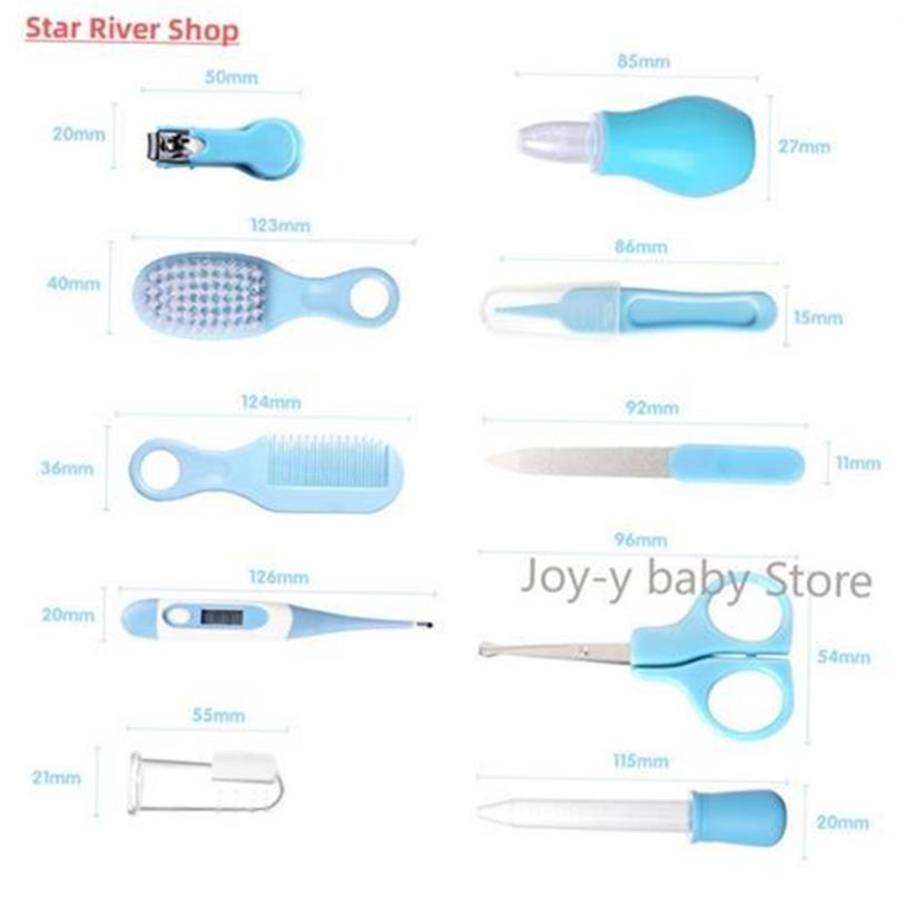 Baby Health Care Kit Newborn Nail Hair Thermometer Grooming