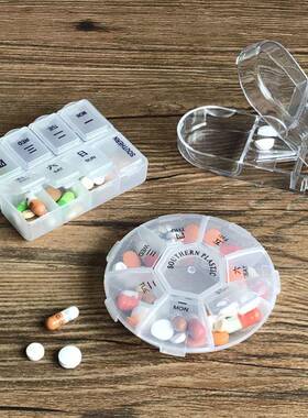 PilS15386l Box Holder Weekly Medicine Storage Organizer Cont