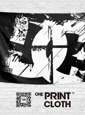 欧美DCSHOECOUSA滑板DC滑雪街头潮牌周边定制装饰背景布海报挂布