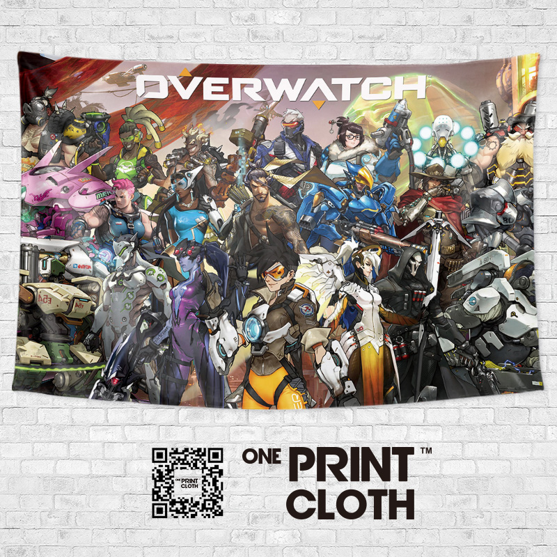 挂毯海报守望先锋Overwatch直播