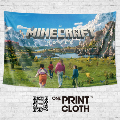 我的世界大电影Minecraft挂布