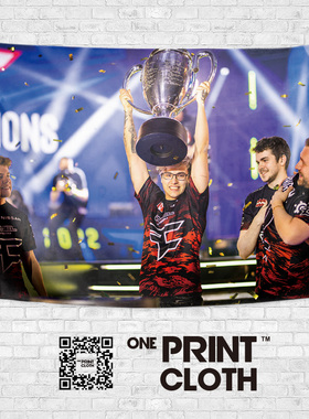 Twistzz总监CSGO FAZE选手应援周边海报写真装饰背景墙布挂布挂毯