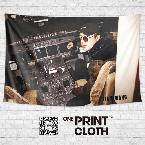 王嘉尔粉丝应援周边写真背景墙布