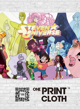 Steven Universe宇宙小子动画定制周边装饰背景墙布海报挂布挂毯