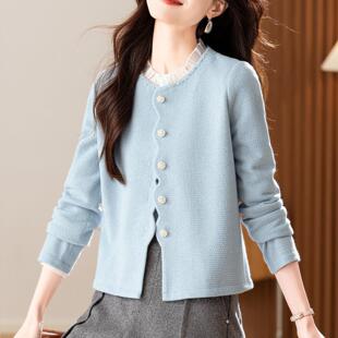 ROUMIKL法式时尚气质小香风短外套女士秋冬高级感减龄休闲洋气小