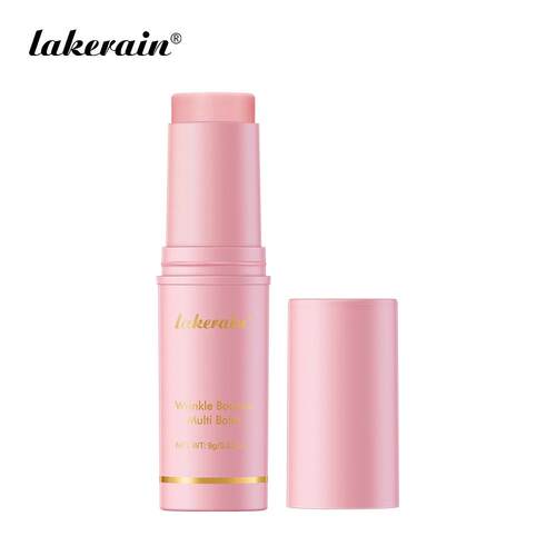 lakerain粉色多功能bu水棒 面部唇部zirun宝湿冰凉补水棒
