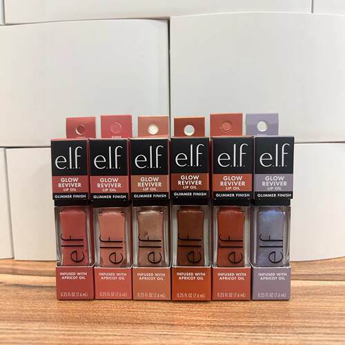 跨境elf 有色唇釉Glow Reviver Lip OIL唇蜜滋润唇油7.6ml不脱妆