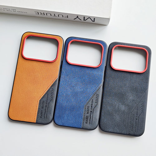 适用Nothing Phone4aPro手机壳新款男女NothingPhone4a全包防摔套4apor创意拼接Ph0ne4apr0复古牛仔布纹外壳