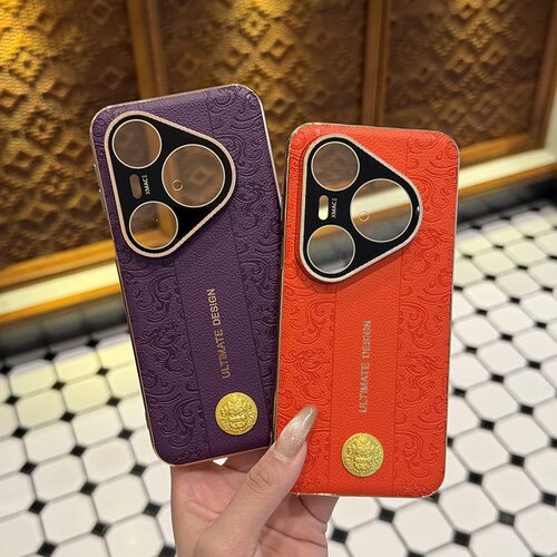适用华为pura90promax手机壳秒变RS非凡大师p80pro+浮雕龙纹70por十财神pmax镜头精孔pr0max电镀peo后pto外壳