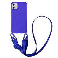 The phone case with a lanyard is suitable for iPhone 12pro. 16e, it can be worn diagonally on iPhone14 Pro Max. It has a double-corner lanyard made of silicone. 13mini shoulder strap. It can be worn around the neck without pressing on the shoulder. 11. It is shockproof. 17. It has a hook with double holes. 18pm thumbnail 7