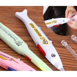 发光耳勺挖耳勺耳扒带灯成人儿童扣耳朵勺掏神器电子掏耳勺可视YH