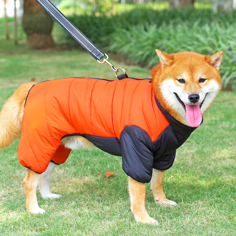 莘语果狗可挂牵引狗狗衣服秋冬款