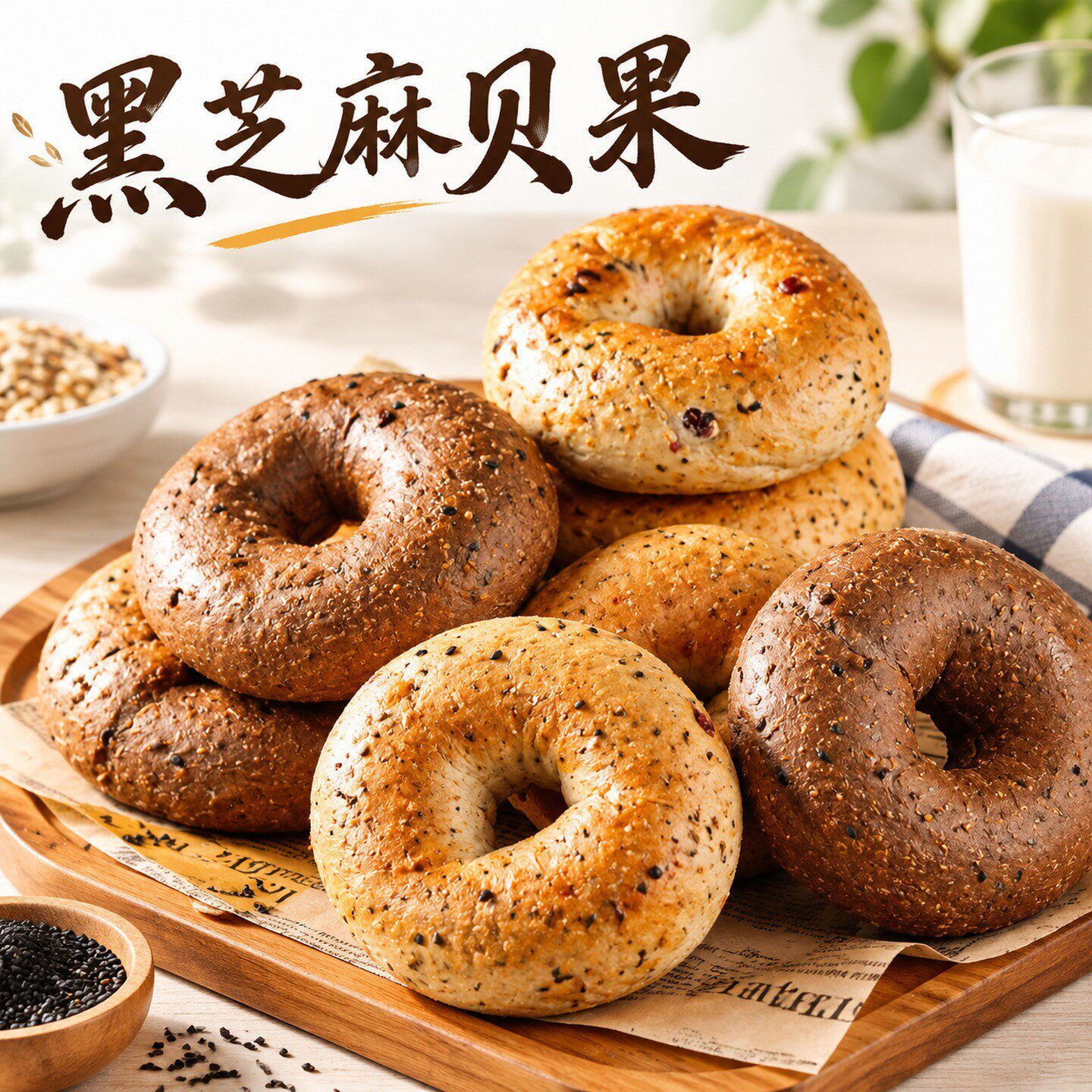 贝果欧包下午茶糕点伴手礼上班族