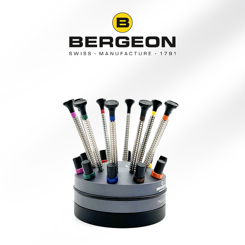 十支套装 螺丝刀螺丝批博格工具BERGEON7965-S10修表工具