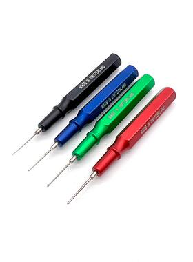 瑞士进口HOROTEC英雄点油笔 17.000-04金属点油笔 注油笔 4支套装