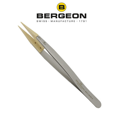 博格BERGEON高端木质镊子
