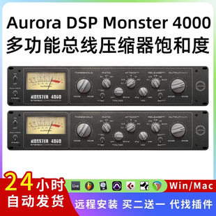飽和度效果器Win Aurora Mac 多功能總線壓縮器 4000 DSP Monster