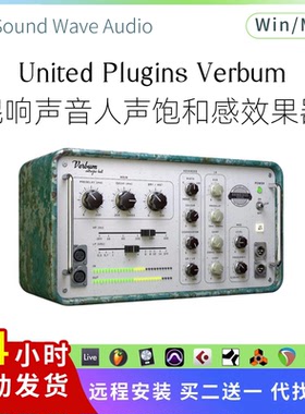 United Plugins Verbum 复古混响声音人声混音原声乐器插件Pc/Mac