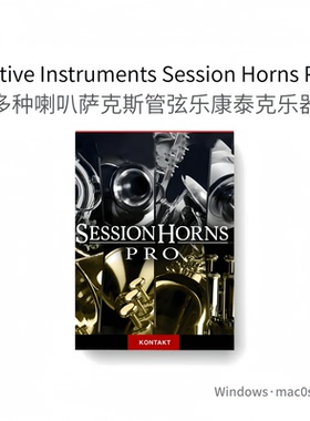 Session Horns Pro 多种喇叭 萨克斯 小中大号 管弦乐 康泰克乐器