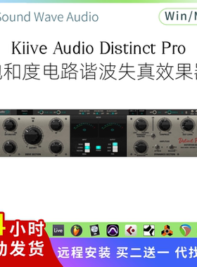 Kiive Audio Distinct Pro 数字饱和度 电路 塑造 失真插件Pc/Mac