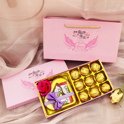 德芙巧克力礼盒装老婆diy女大礼包