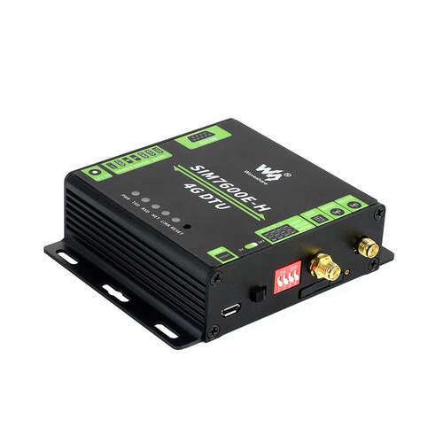 SIM7600E-H工业级4GDTU物联网232/485/TTL串口双向透明传输