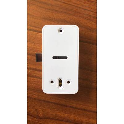 FCC-ID认证的抽屉锁柜门锁免开孔办公家具锁家用更衣柜隐形感应锁