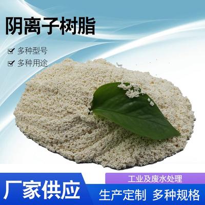 阴离子树脂D301大孔吸附阴树脂强碱性阴离子交换水质软化交换树脂