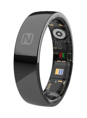 TK8智能戒指NFC门禁心率血压血氧睡眠Smartring陶瓷窄款款健康