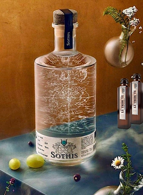 法国高端索迪斯金酒SOTHIS GIN精致花果草本香适合纯饮杜松子酒