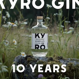 芬兰进口岚博金酒KYRO GIN清爽口感适合夏天杜松子酒鸡尾酒金汤力