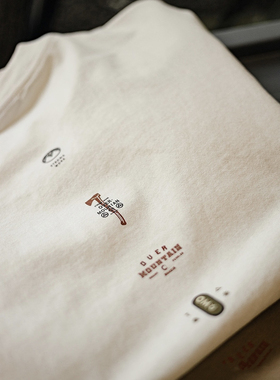 商场撤回~尾货清仓捡漏库存日系潮牌重磅短袖t恤男女阿美咔叽纯棉