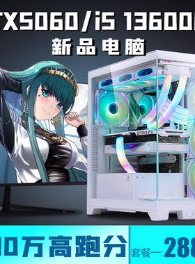 七彩虹i5 13600KF/RTX5060Ti/4060Ti高配主机i7组装机i9台式电脑