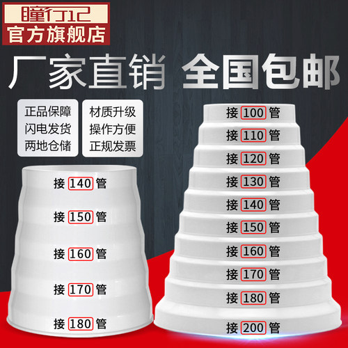 排风管道变径圈排气管大小转接头