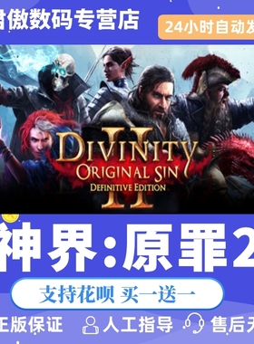 Steam PC正版 游戏 神界原罪2 Divinity: Original Sin 2 - Definitiv 全新成品号